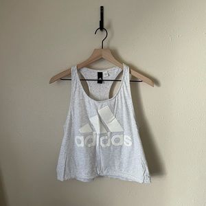 Adidas cropped tank